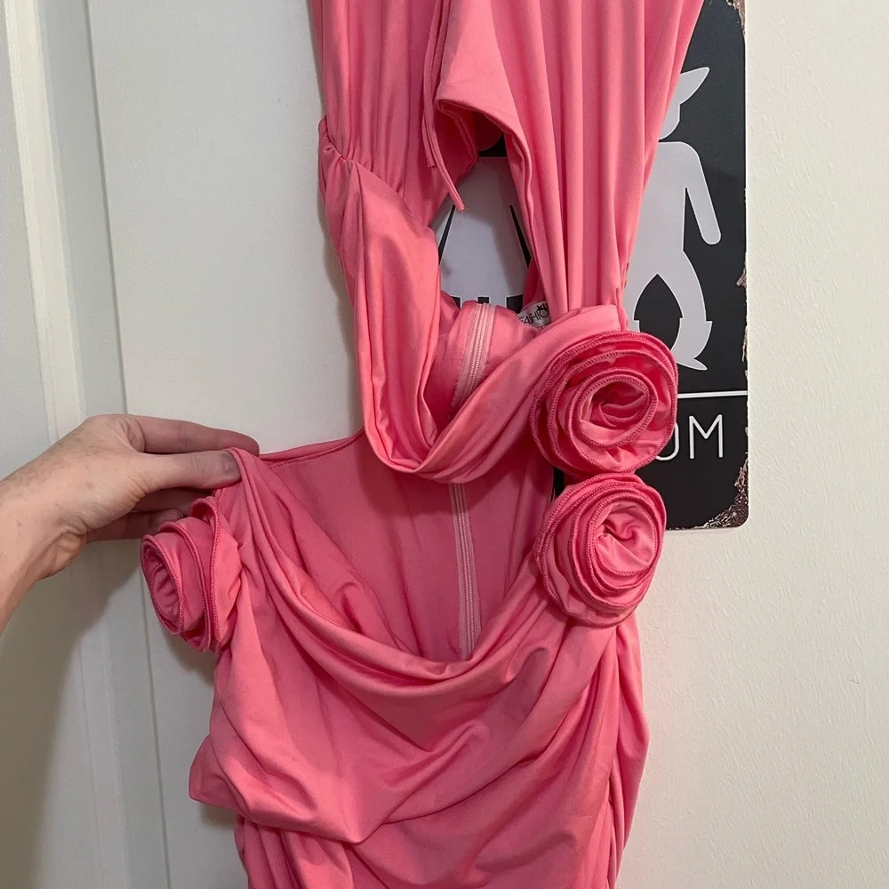 Fashion Nova Stacy's Flower Mini Dress - Picture 4 of 5